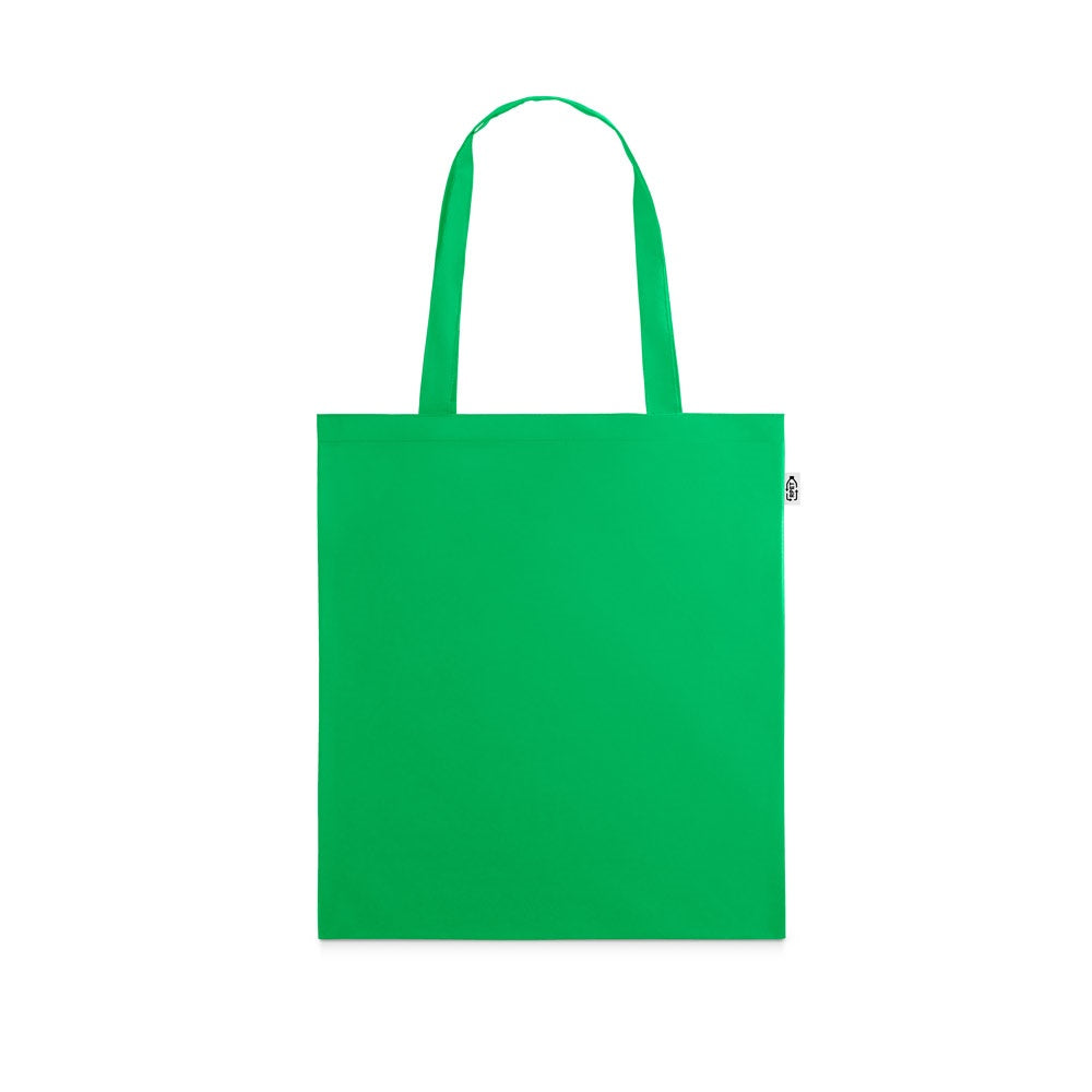 MAPUTO promotional tote bag in green with custom logo branding