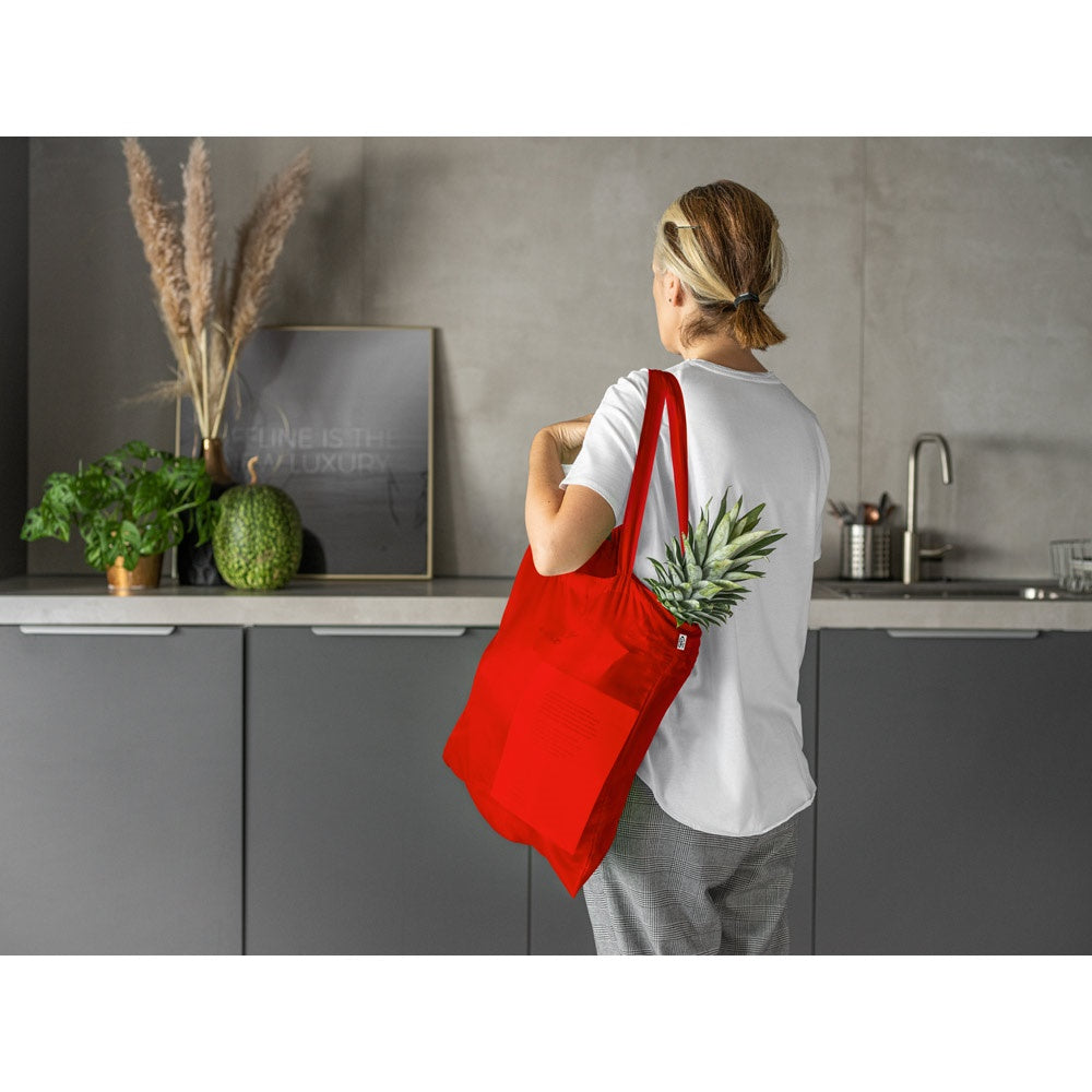 MAPUTO promotional tote bag with custom logo branding