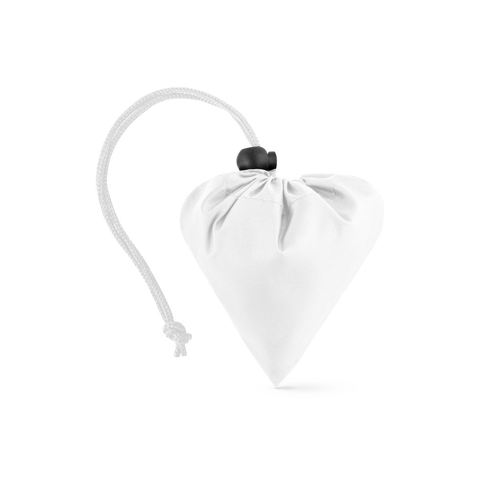 BEIRA promotional tote bag in white (detail view) with custom logo branding