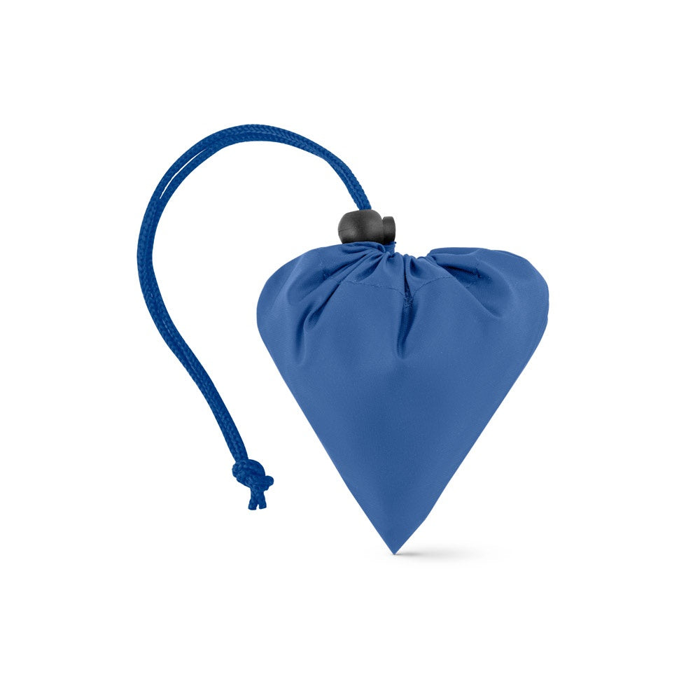 BEIRA promotional tote bag in royal blue (detail view) with custom logo branding