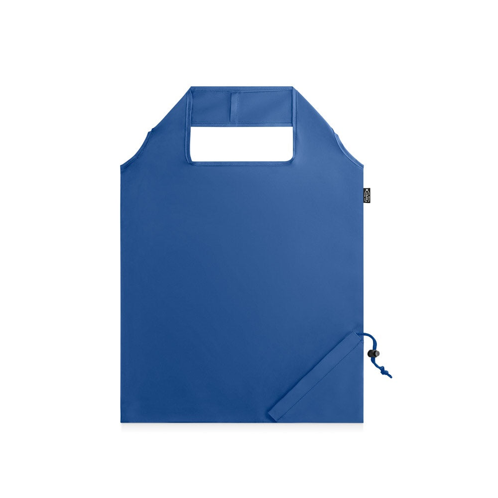 BEIRA promotional tote bag in royal blue with custom logo branding