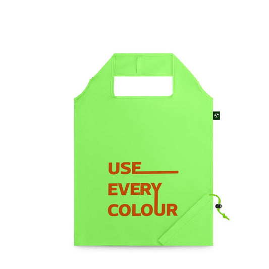 BEIRA promotional tote bag (complete set view) with custom logo branding