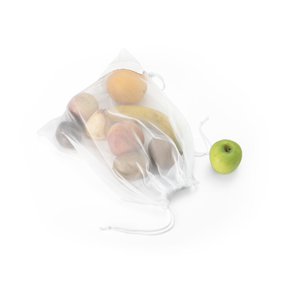BOLZANO promotional tote bag in white (detail view) with custom logo branding