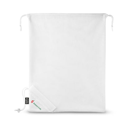 BOLZANO promotional tote bag in white with custom logo branding