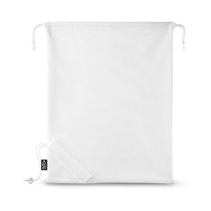 BOLZANO promotional tote bag in white with custom logo branding