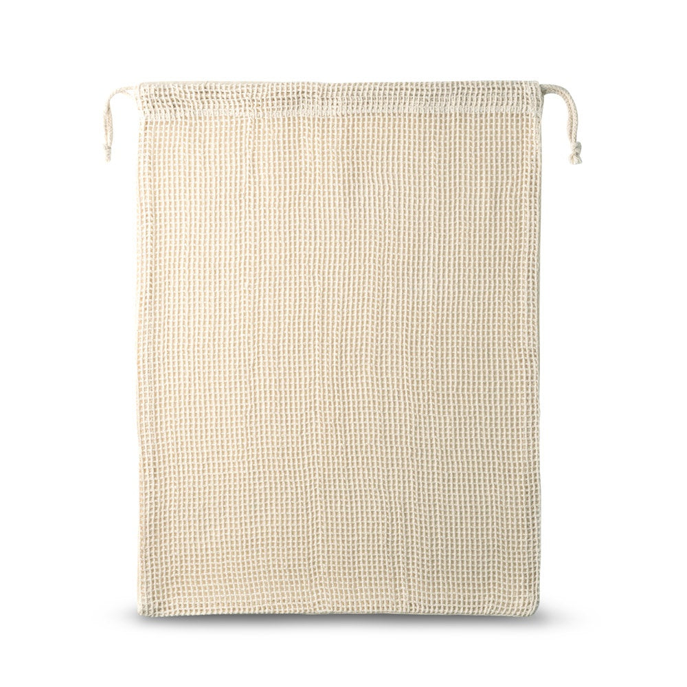 NAPOLI promotional tote bag in light natural with custom logo branding