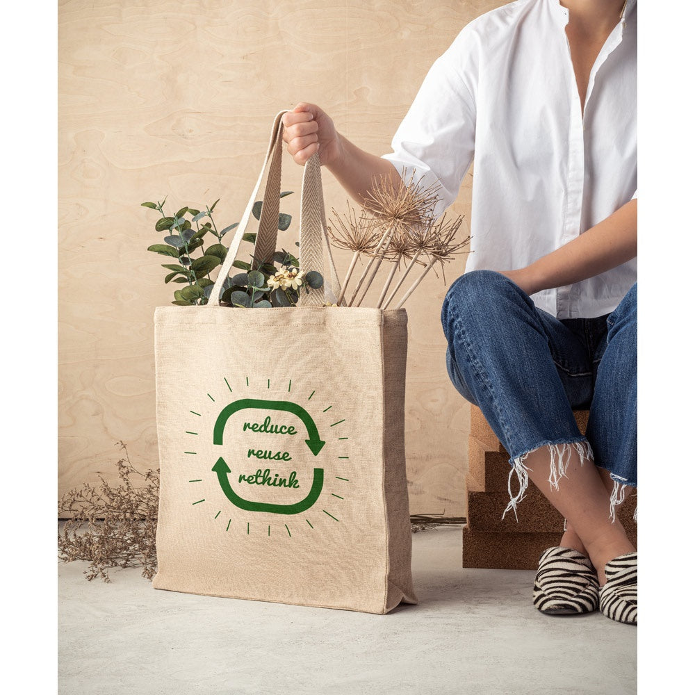 PADOVA promotional tote bag with custom logo branding