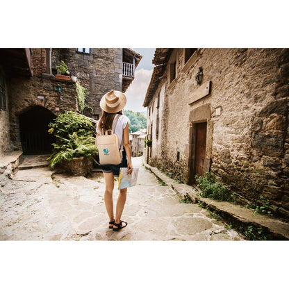 MARBELLA promotional backpack with custom logo branding