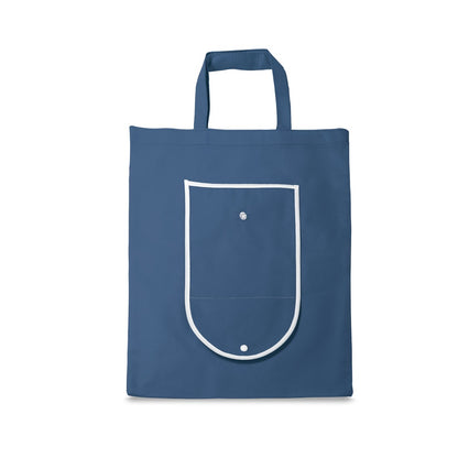 ARLON promotional tote bag in blue with custom logo branding