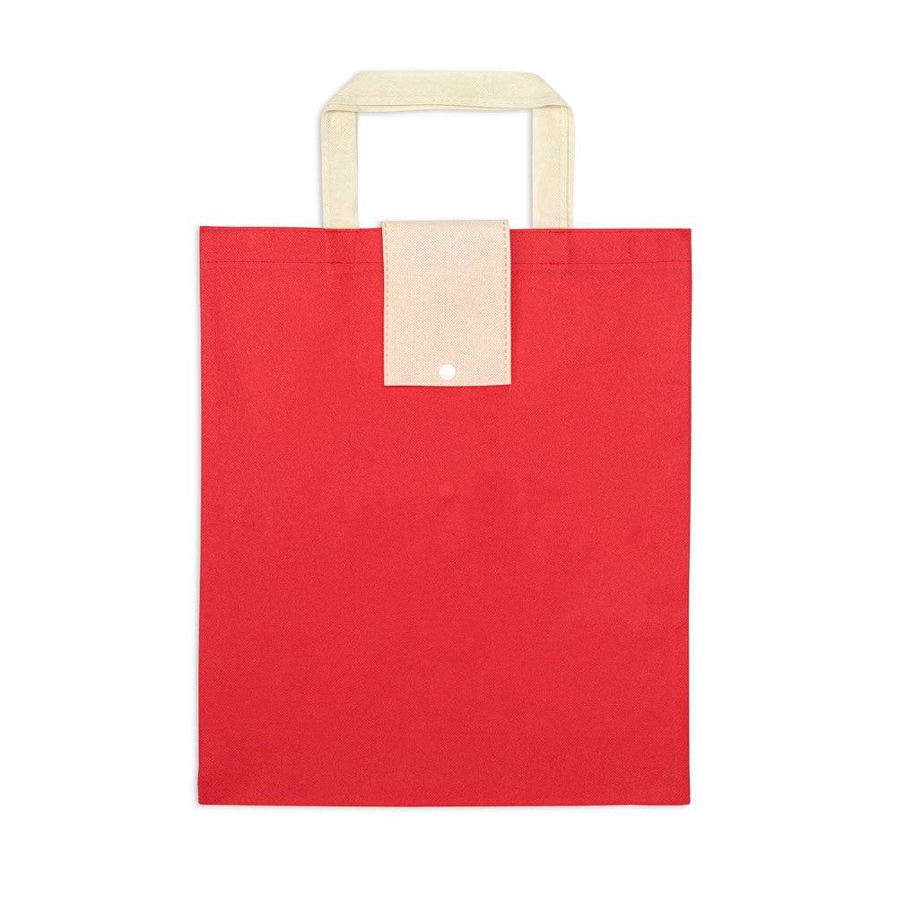 CARDINAL promotional tote bag in red with custom logo branding