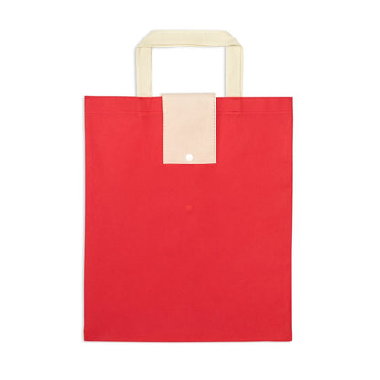 CARDINAL promotional tote bag in red with custom logo branding