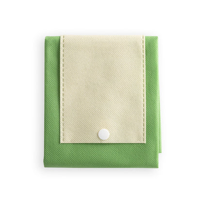 CARDINAL promotional tote bag in light green (detail view) with custom logo branding