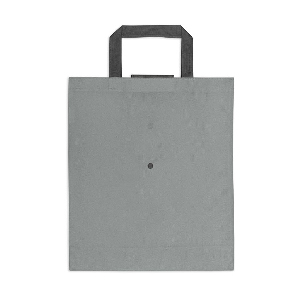 CARDINAL promotional tote bag in light grey (detail view) with custom logo branding