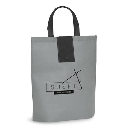 CARDINAL promotional tote bag in light grey with custom logo branding