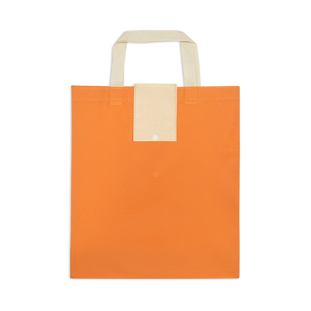 CARDINAL promotional tote bag in orange with custom logo branding