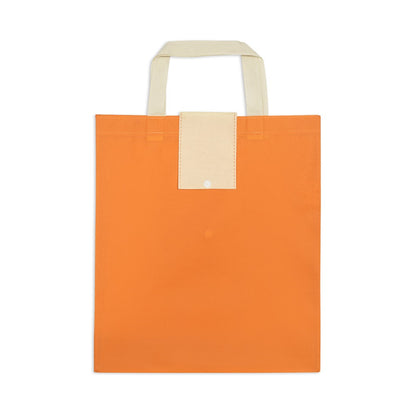 CARDINAL promotional tote bag in orange with custom logo branding