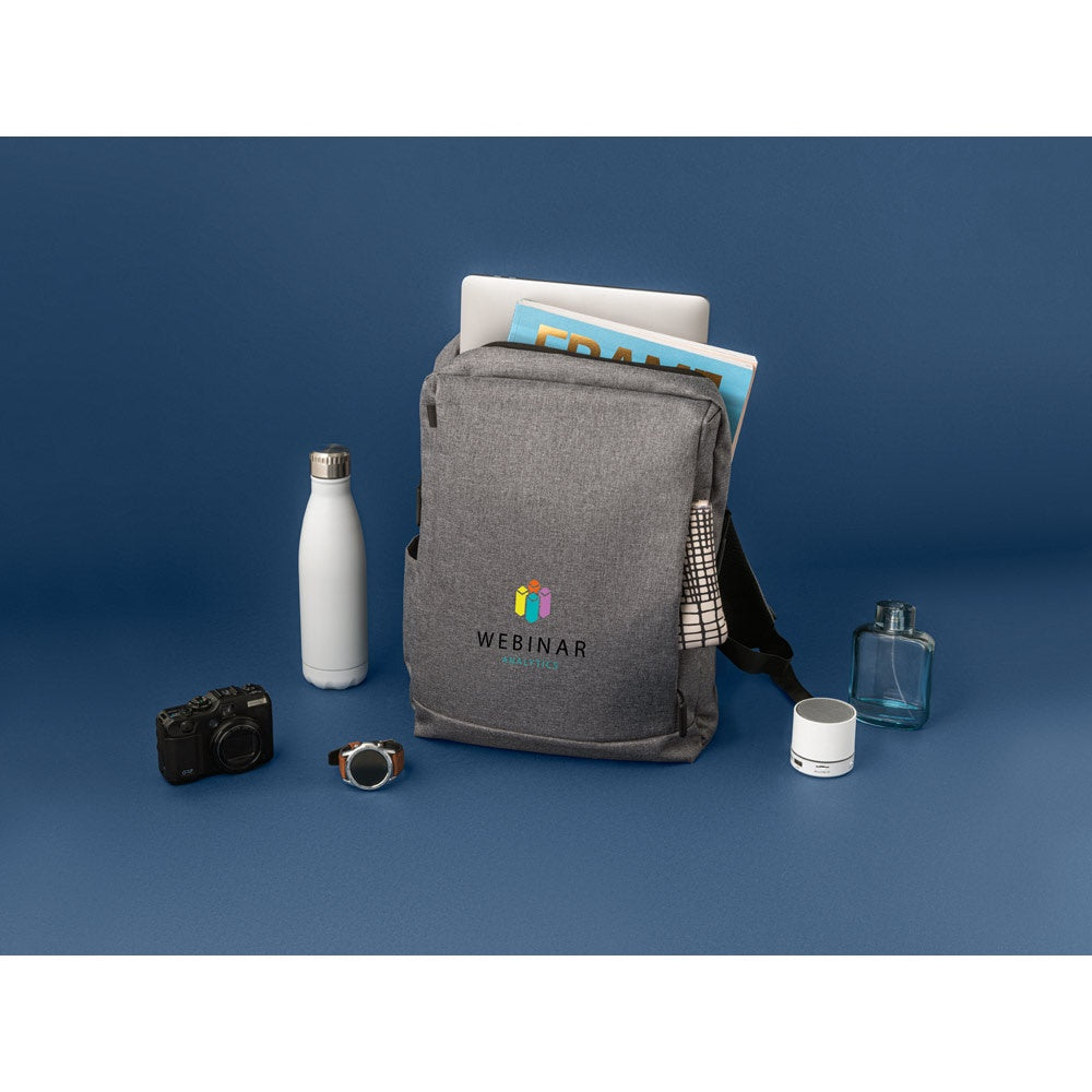 BOLOGNA promotional laptop bag with custom logo branding