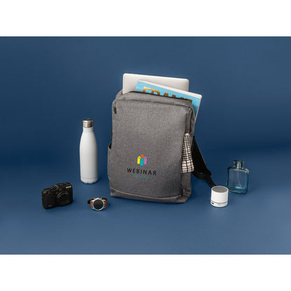 BOLOGNA promotional laptop bag with custom logo branding