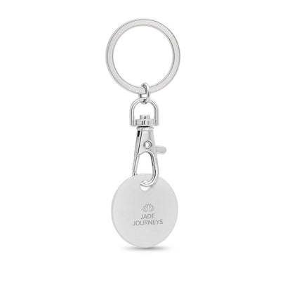 FIDO promotional event giveaway in silver with custom logo branding