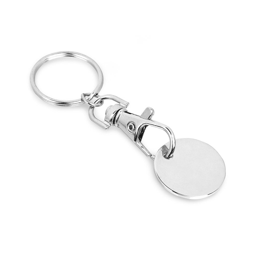 FIDO promotional event giveaway in silver with custom logo branding
