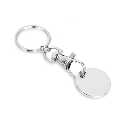 FIDO promotional event giveaway in silver with custom logo branding