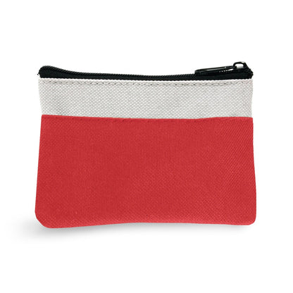 MILLER promotional event giveaway in red (detail view) with custom logo branding