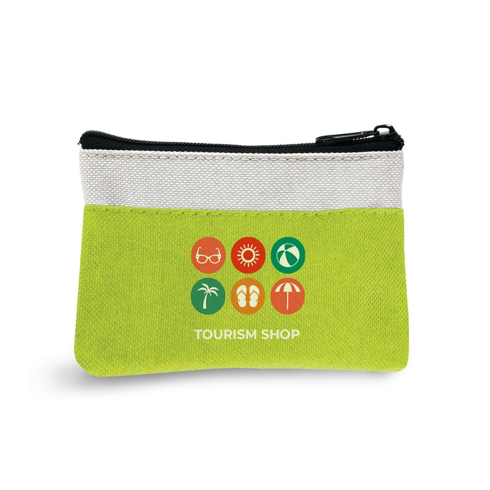 MILLER promotional event giveaway in light green with custom logo branding