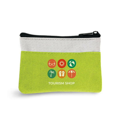 MILLER promotional event giveaway in light green with custom logo branding