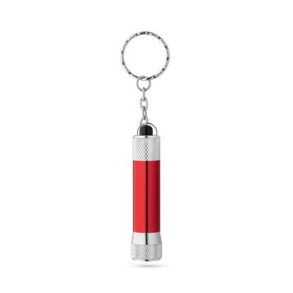 LERGAN promotional event giveaway in red (detail view) with custom logo branding