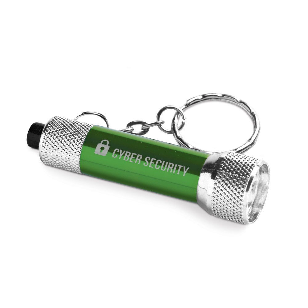 LERGAN promotional event giveaway in green with custom logo branding