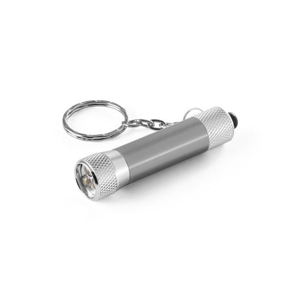 LERGAN promotional event giveaway in gun metal with custom logo branding
