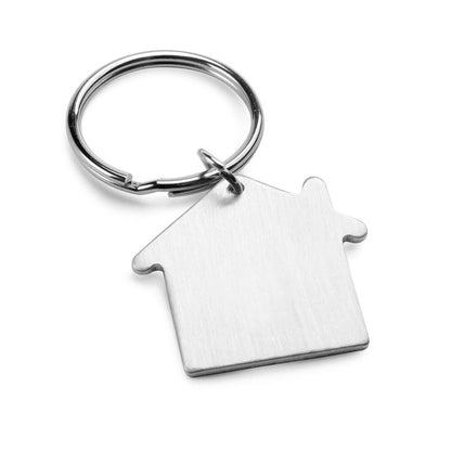 HOMIER promotional event giveaway in satin silver with custom logo branding