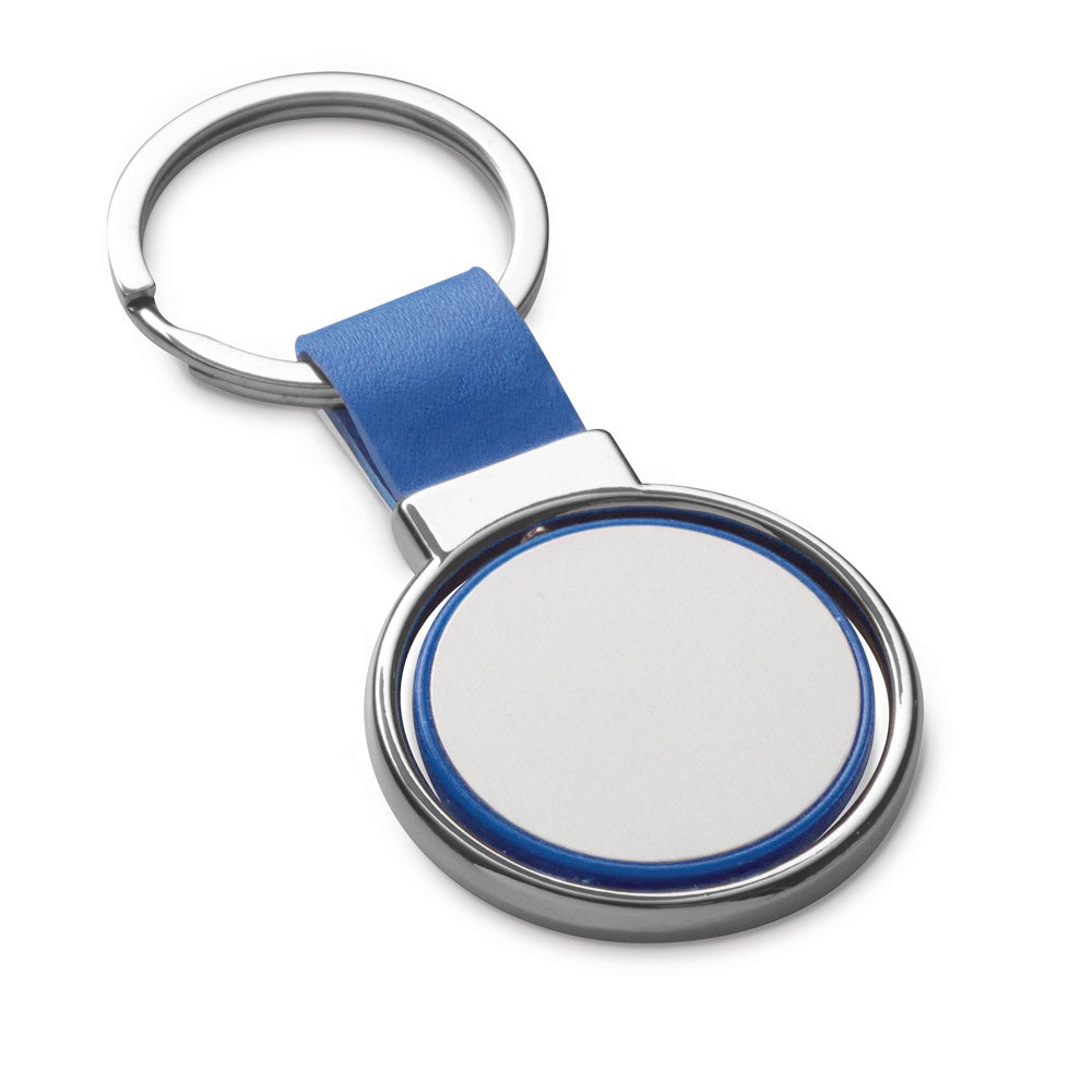 ALBRIGHT promotional event giveaway in blue with custom logo branding