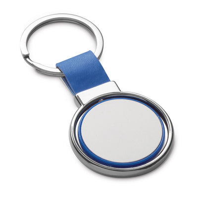 ALBRIGHT promotional event giveaway in blue with custom logo branding