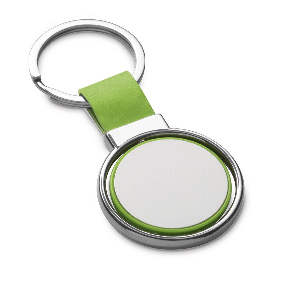ALBRIGHT promotional event giveaway in light green with custom logo branding
