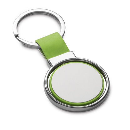 ALBRIGHT promotional event giveaway in light green with custom logo branding
