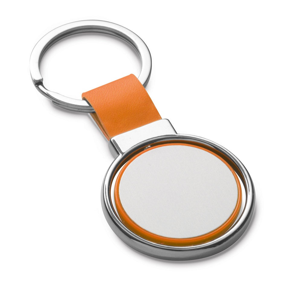 ALBRIGHT promotional event giveaway in orange with custom logo branding