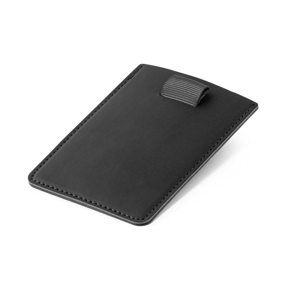 POPPY promotional travel accessory in black with custom logo branding