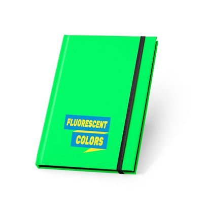 WATTERS promotional notebook in light green with custom logo branding