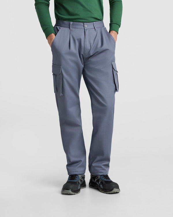 ROLY WRK WARMOR Unisex trousers in black - promotional clothing printed with your company logo