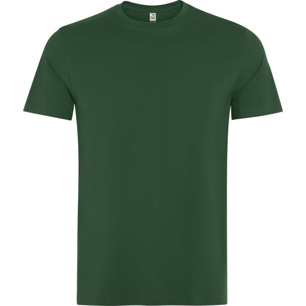 ROLY WRK KUTTA Unisex T-shirt in bottle green - promotional clothing printed with your company logo