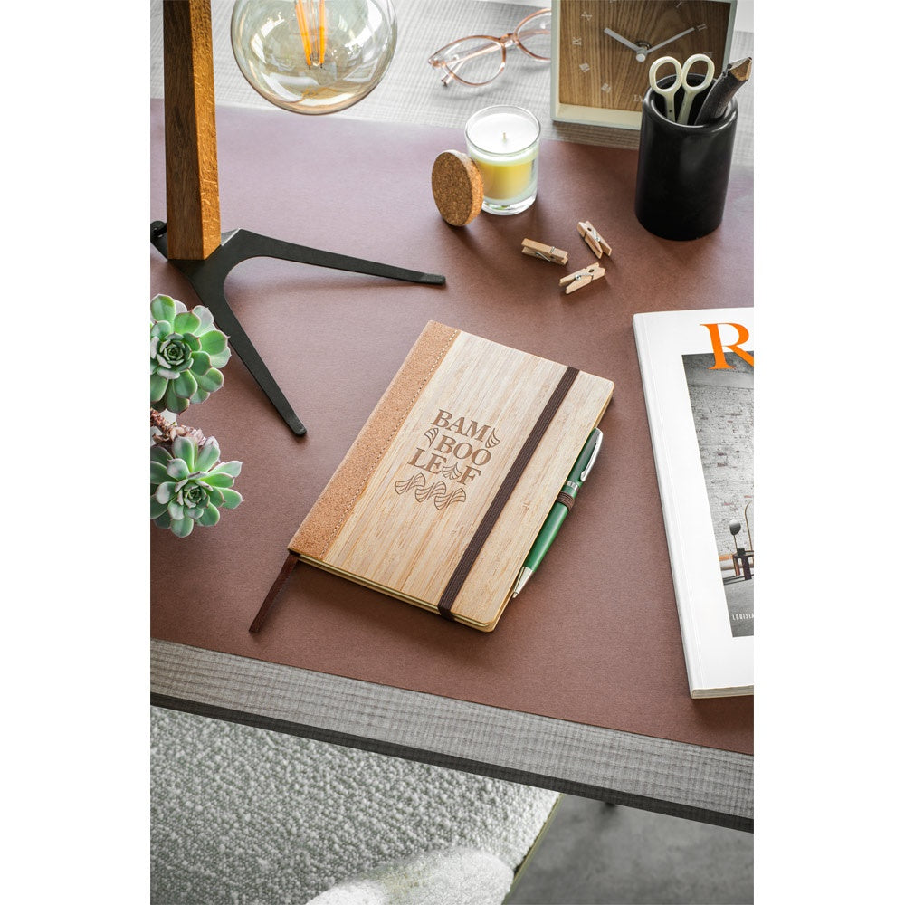 ORWELL promotional notebook with custom logo branding