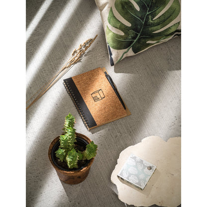 VICENTE promotional notebook with custom logo branding