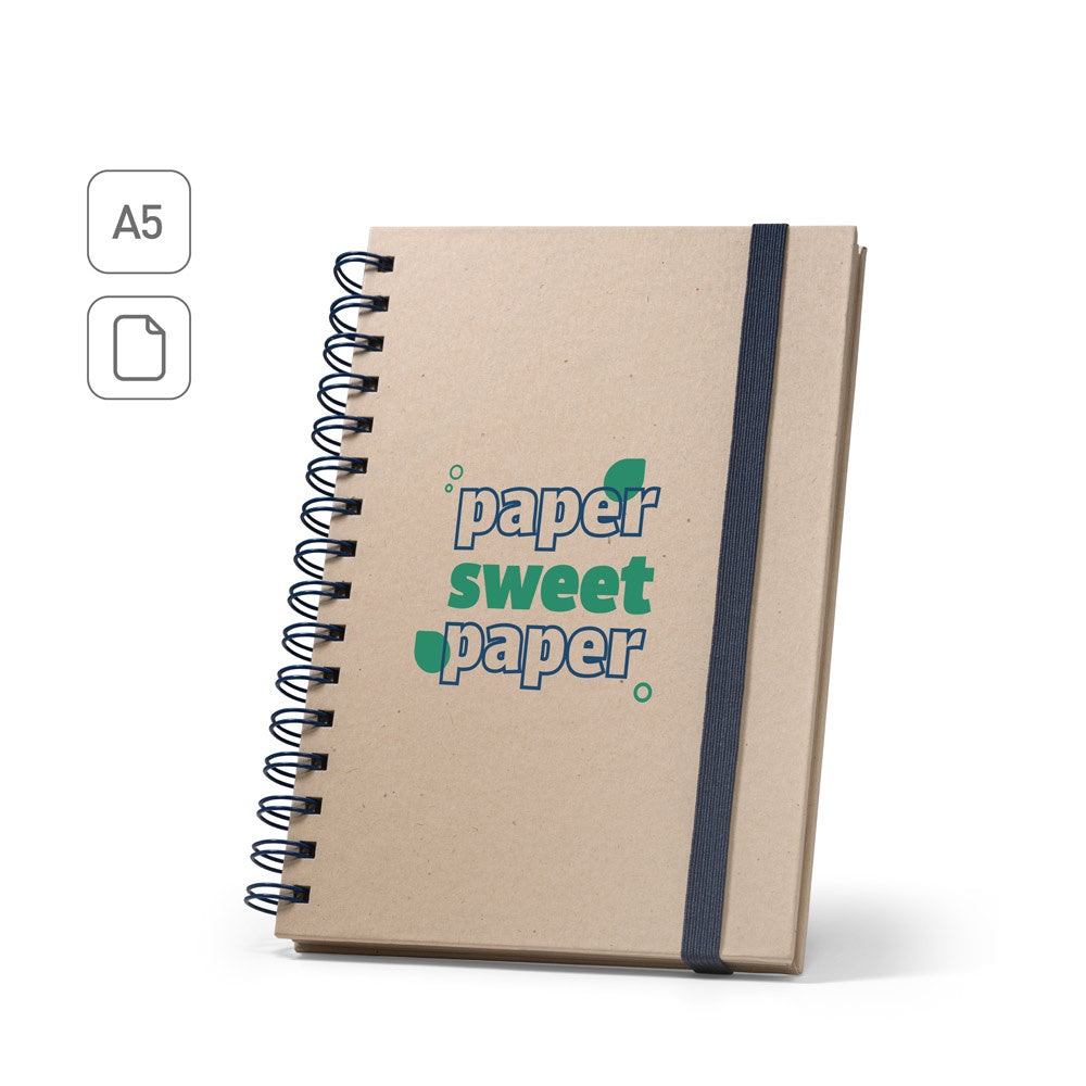 PROUST promotional notebook (complete set view) with custom logo branding