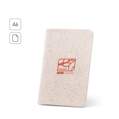 ORGANIC SOFT promotional notebook (complete set view) with custom logo branding