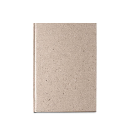 TEAPAD RIGID promotional notebook in natural (detail view) with custom logo branding