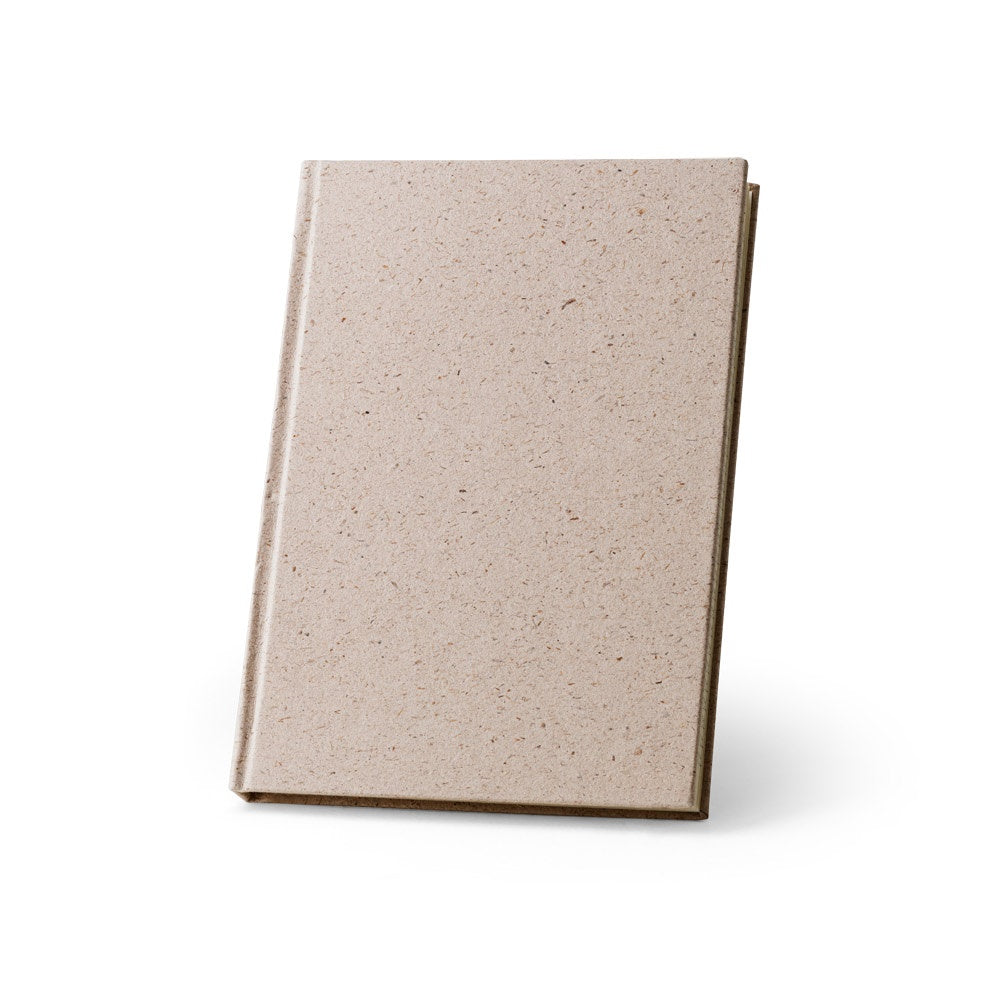 TEAPAD RIGID promotional notebook in natural with custom logo branding