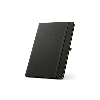 ANNE - Cahier A5 en polyester recyclé (100% rPET) avec pages lignées