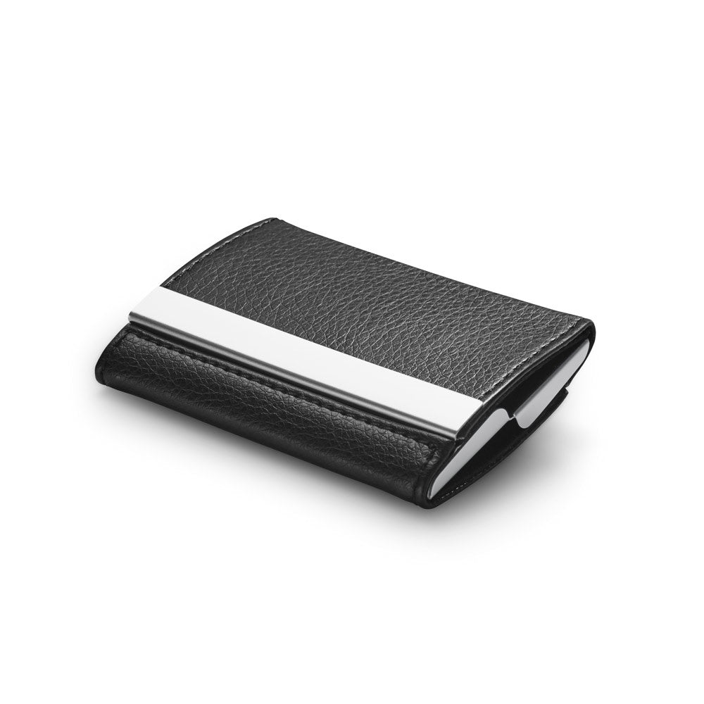 LONE promotional travel accessory in black (detail view) with custom logo branding