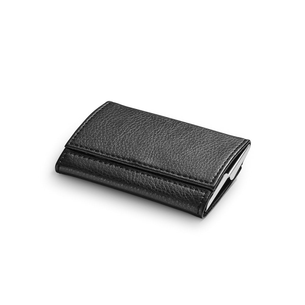 LONE promotional travel accessory in black (detail view) with custom logo branding